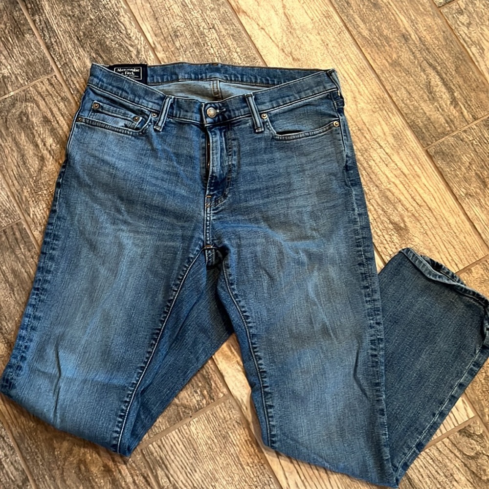 Abercrombie Men’s Kilby Stretch Boot Cut Jeans